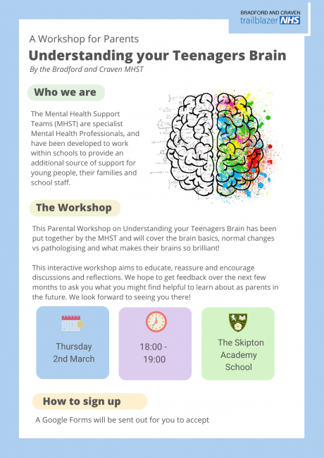 teenage brain poster 2.3.23