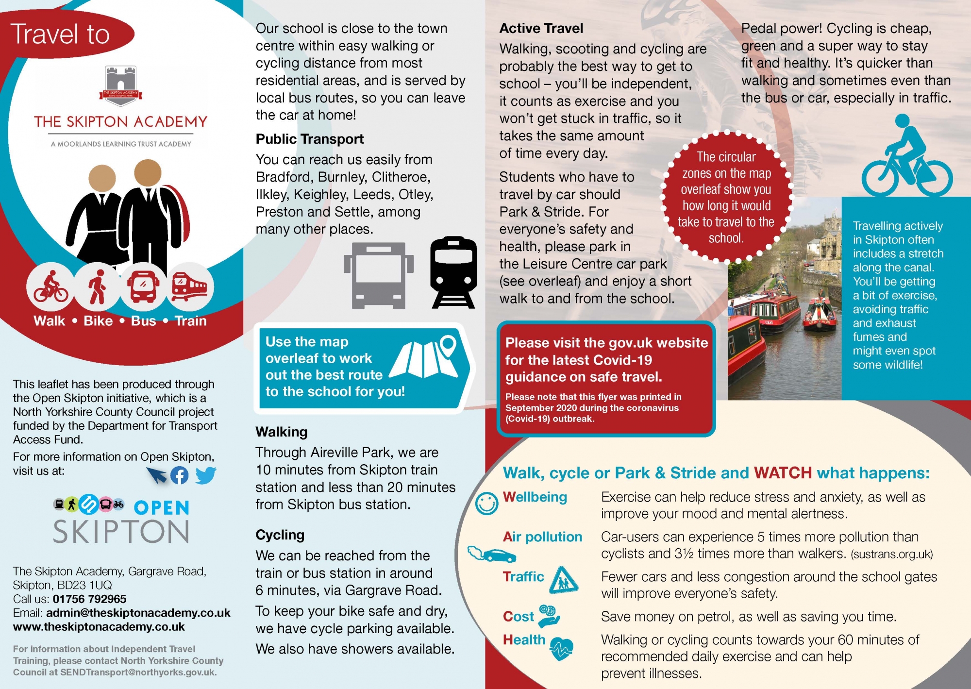 80772_Skipton Academy Travel Leaflet for website - with Covid reference_Page_1